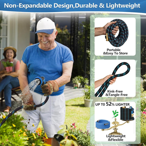 Suewaxxf boquilla 10 patrones en mano, control ergonómico y ahorro de agua