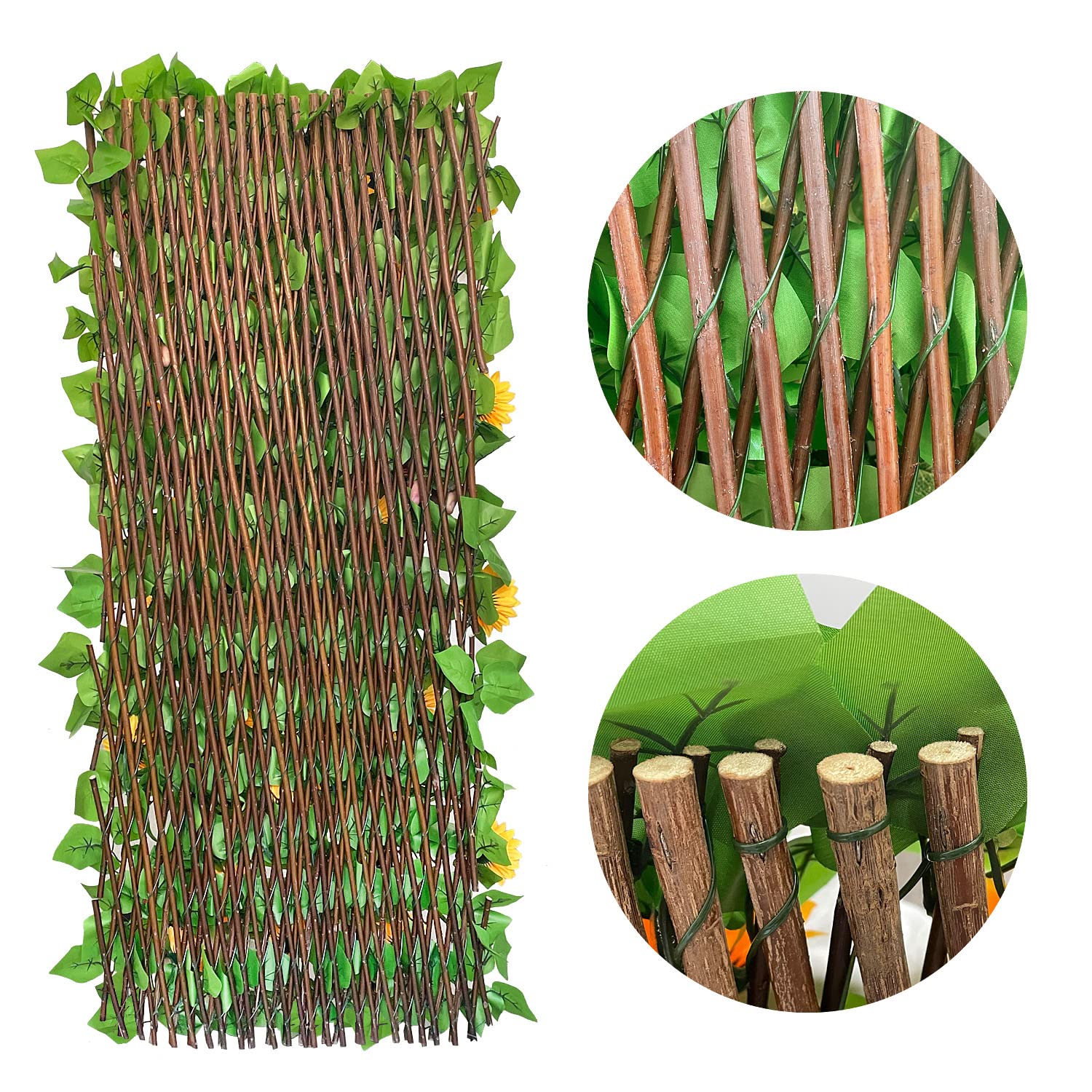 Sumery detalle de listones de madera, soporte resistente