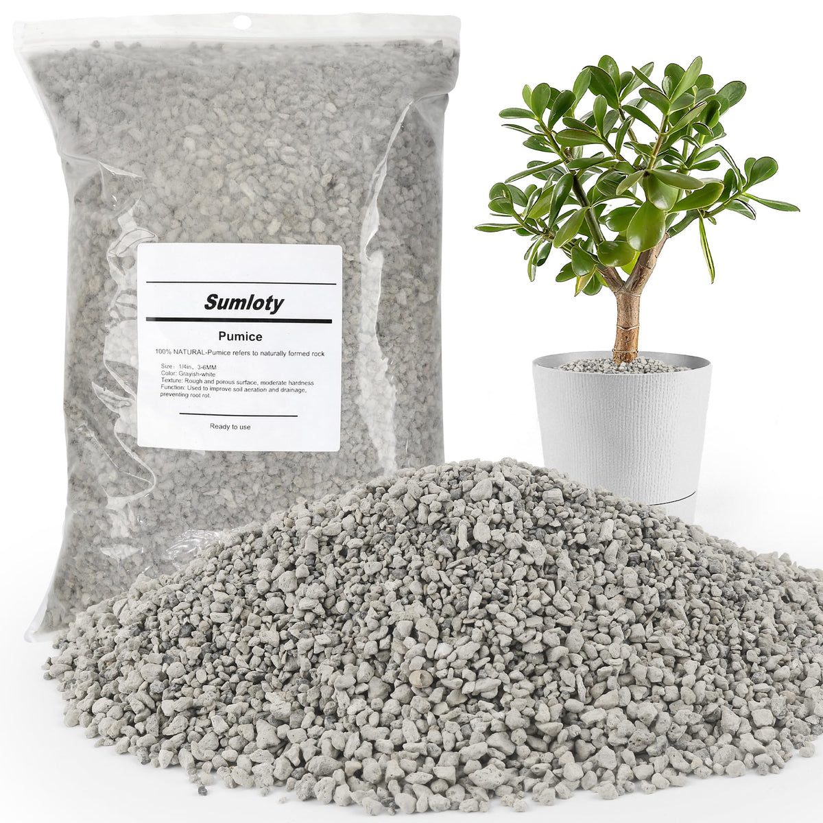 Sumloty bolsa frontal mostrando 8QT y beneficio de volumen