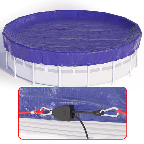 SUMMERBUDDY cubierta frontal mostrando ajuste seguro y protección