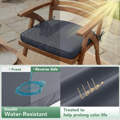 Summsun esquinas redondeadas que aseguran ajuste en sillas D-shape