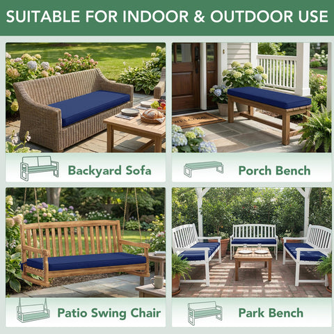 Summsun cojín en ambiente de patio que realza la decoración