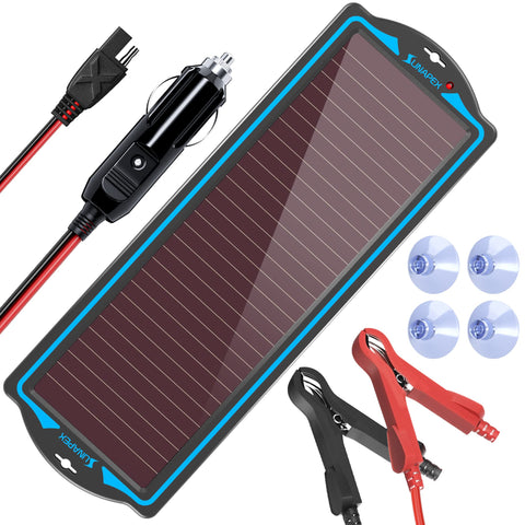 SUNAPEX panel frontal mostrando diseño compacto y portabilidad