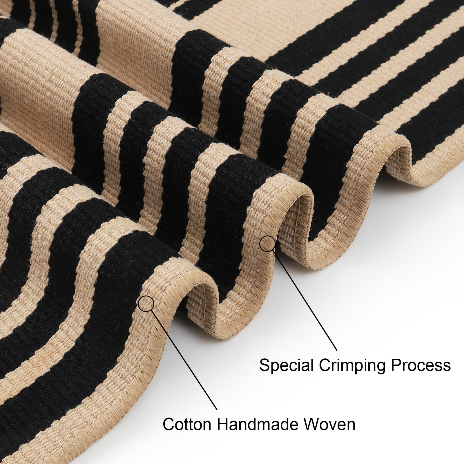 Sungea alfombra colocada en porche, mejora ambiente exterior funcional