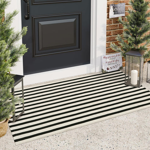 Sungea felpudo en escena otoñal, complemento de decoración festiva