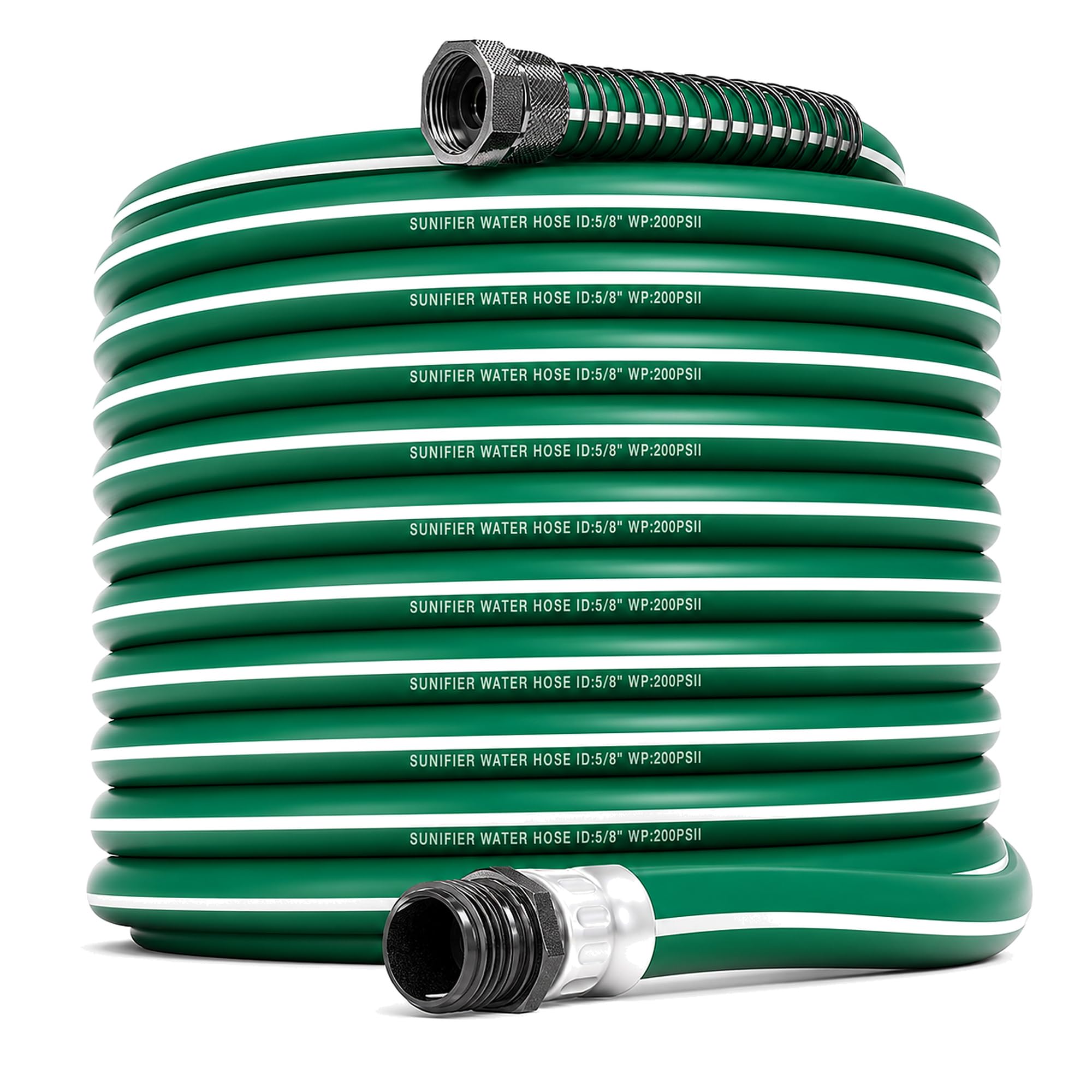 Sunifier empaque frontal mostrando longitud 100 ft y beneficio durabilidad