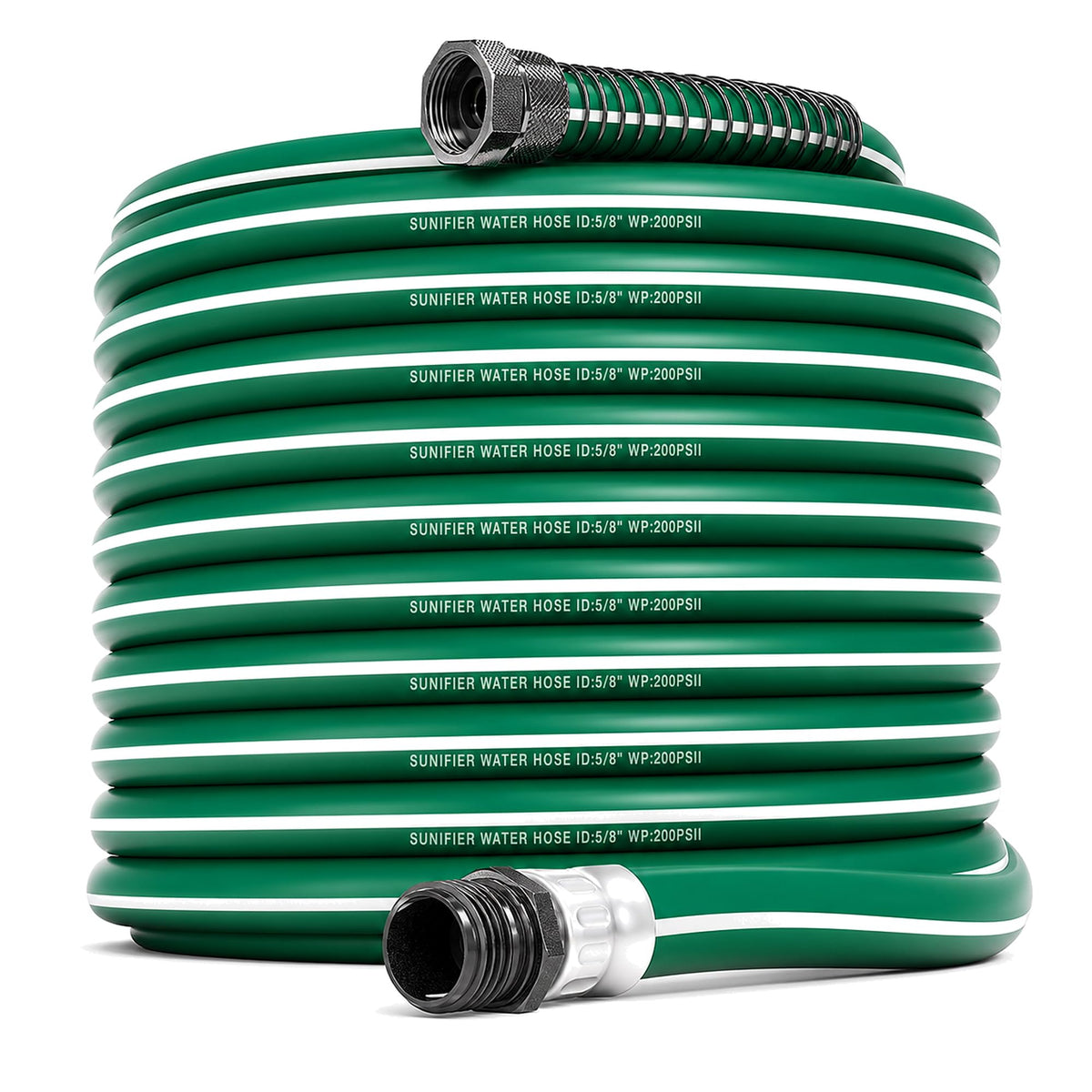 Sunifier empaque frontal mostrando longitud 100 ft y beneficio durabilidad