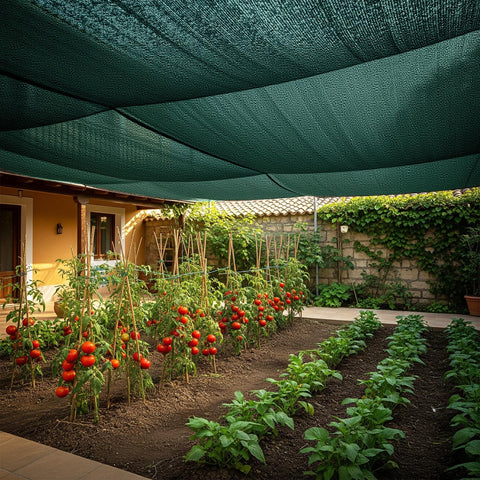SUNNY GUARD empaque y etiqueta mostrando material HDPE y especificaciones del producto