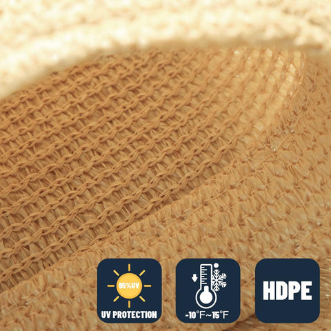 SUNNY GUARD comparación de escala con persona para visualizar tamaño real