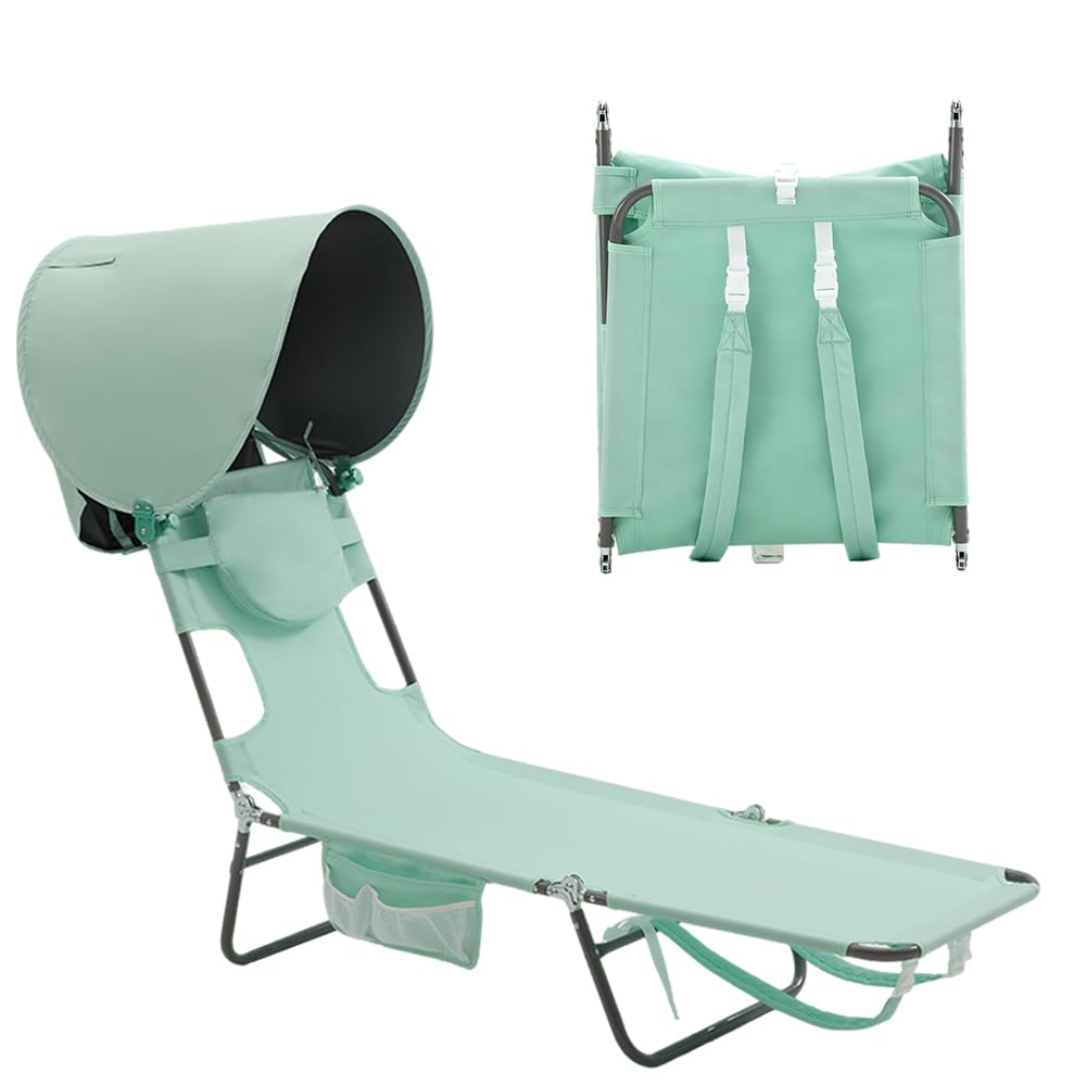 SUNNYFEEL vista frontal con dosel que protege y brinda confort