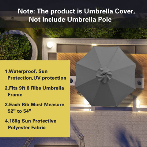 Sunnyglade cubierta instalada sobre mesa de patio mostrando protección solar