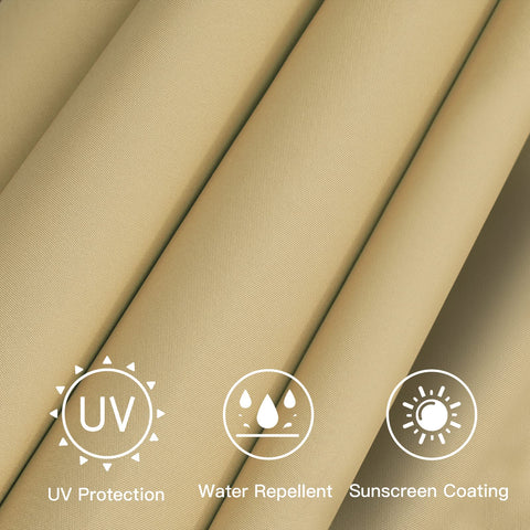 Sunnyglade primer plano textura poliéster 180g resistente al clima