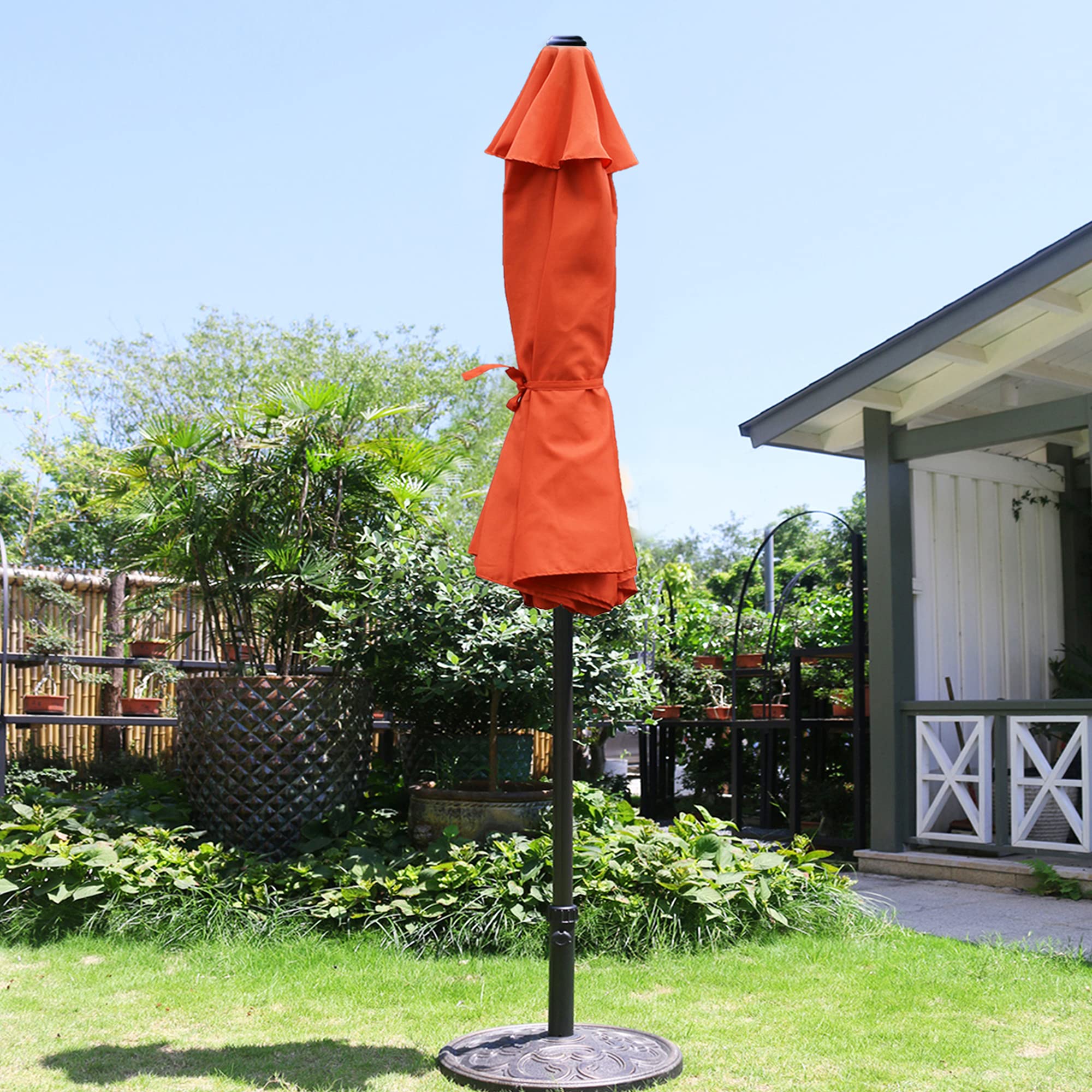 Sunnyglade comparación de escala con mesa y sillas para referencia