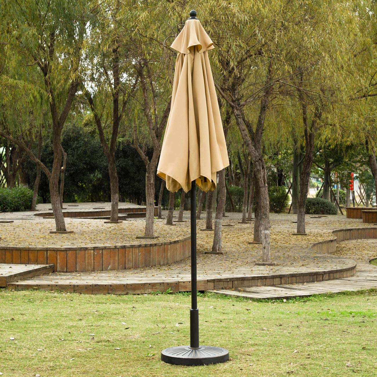 Sunnyglade poste de aluminio desmontable para almacenamiento compacto