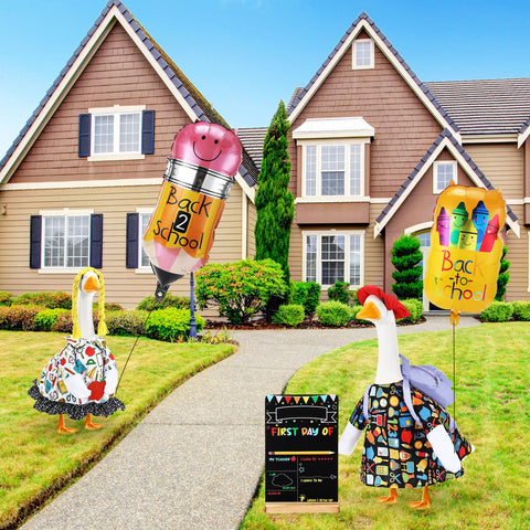 Sunnymove mochila y globo-lápiz como accesorios que realzan la decoración