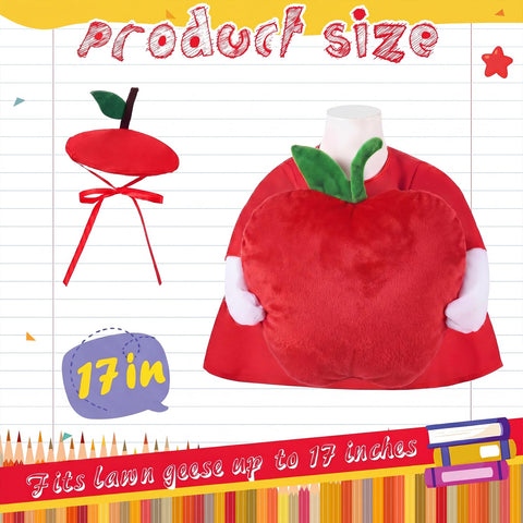 Sunnymove sombrero con detalle de manzana añade estilo festivo