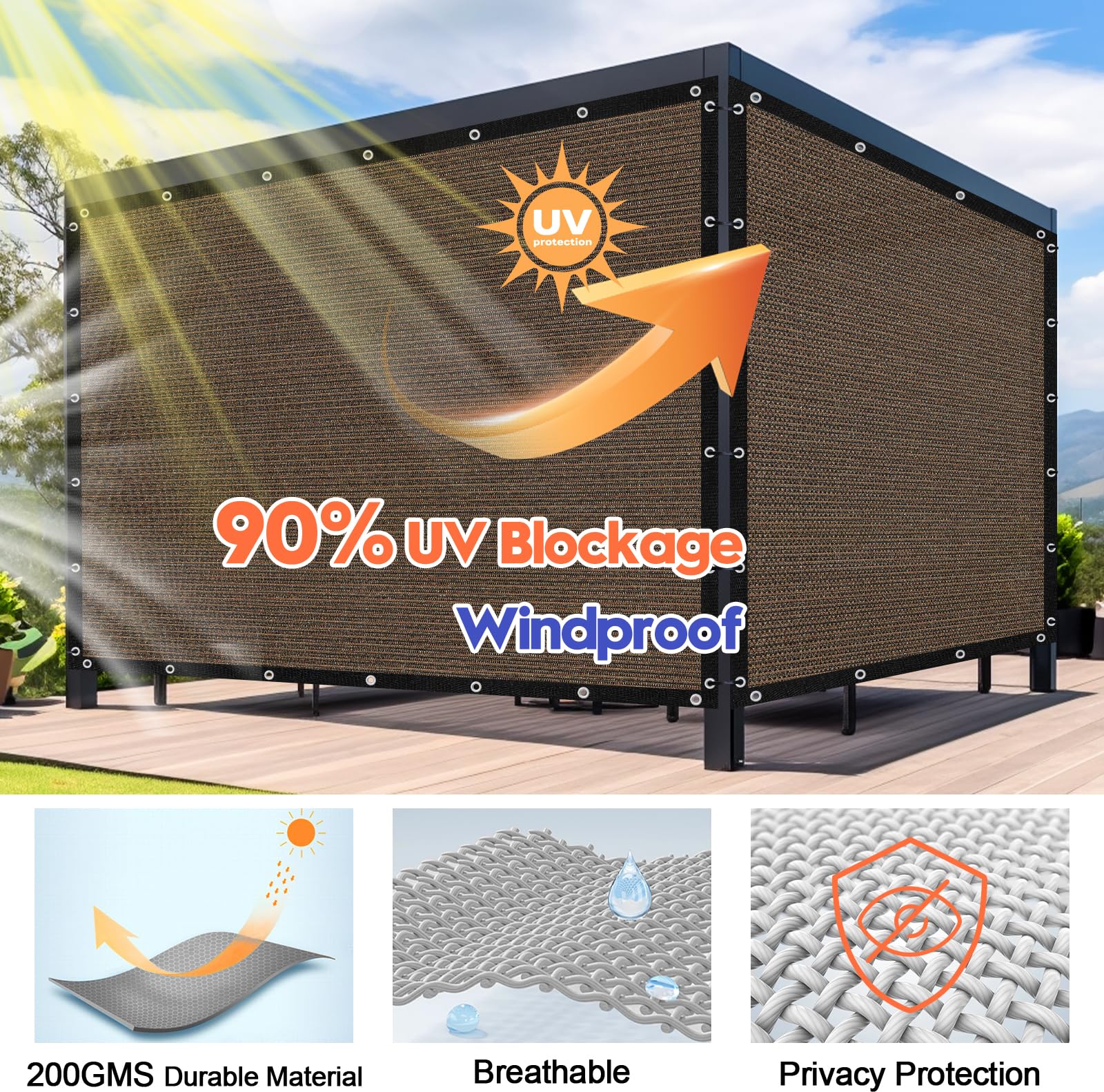 Sunocity ojales de acero inoxidable para instalación segura y duradera