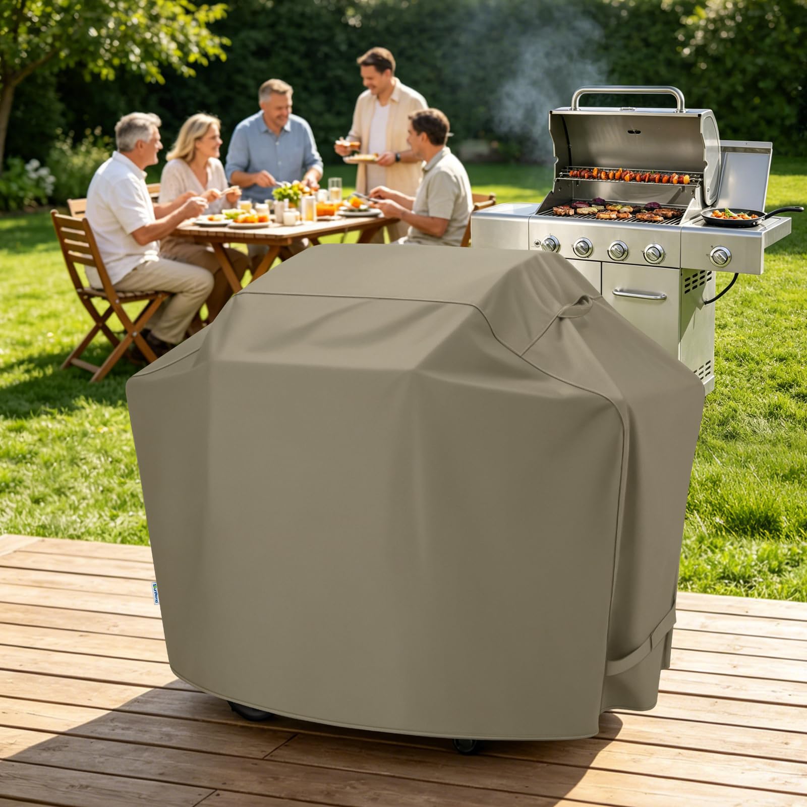 SunPatio funda doblada para almacenamiento compacto y ordenado