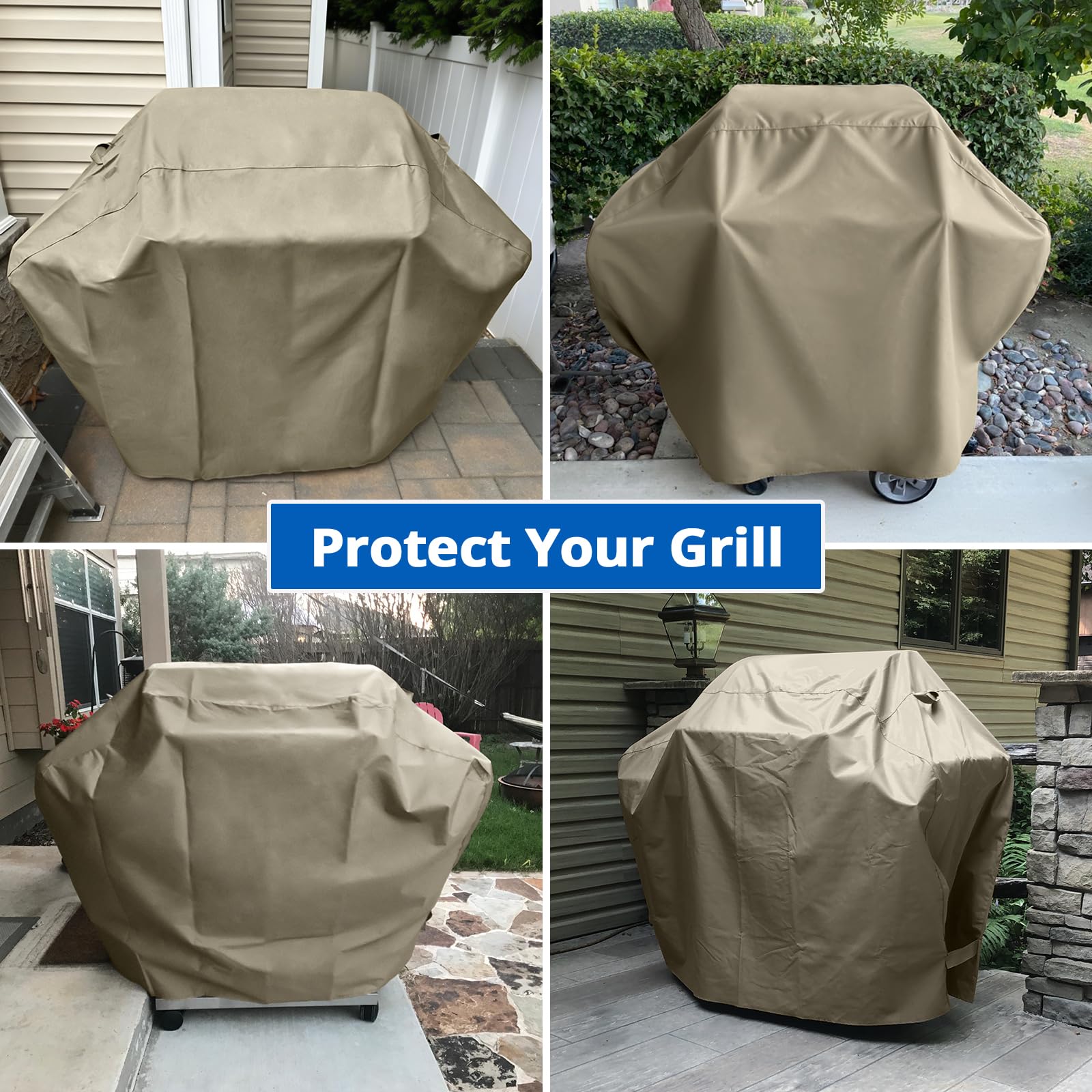 SunPatio comparación de tamaño 65 pulgadas para verificar compatibilidad