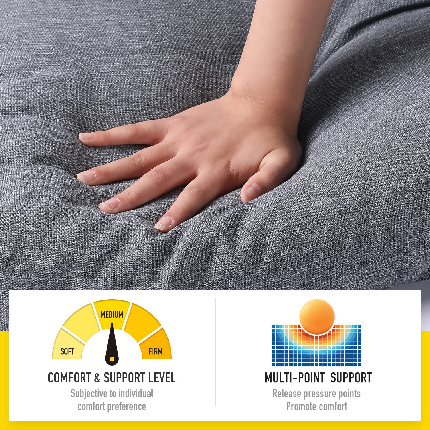 SUNROX comparación de tamaño con mano para ver escala y ajuste