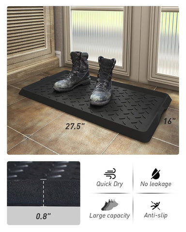 SUPENUIN enjuague y limpieza fácil, goma impermeable de secado rápido