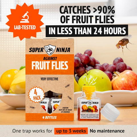 Super Ninja textura del cebo líquido natural que atrae moscas de la fruta