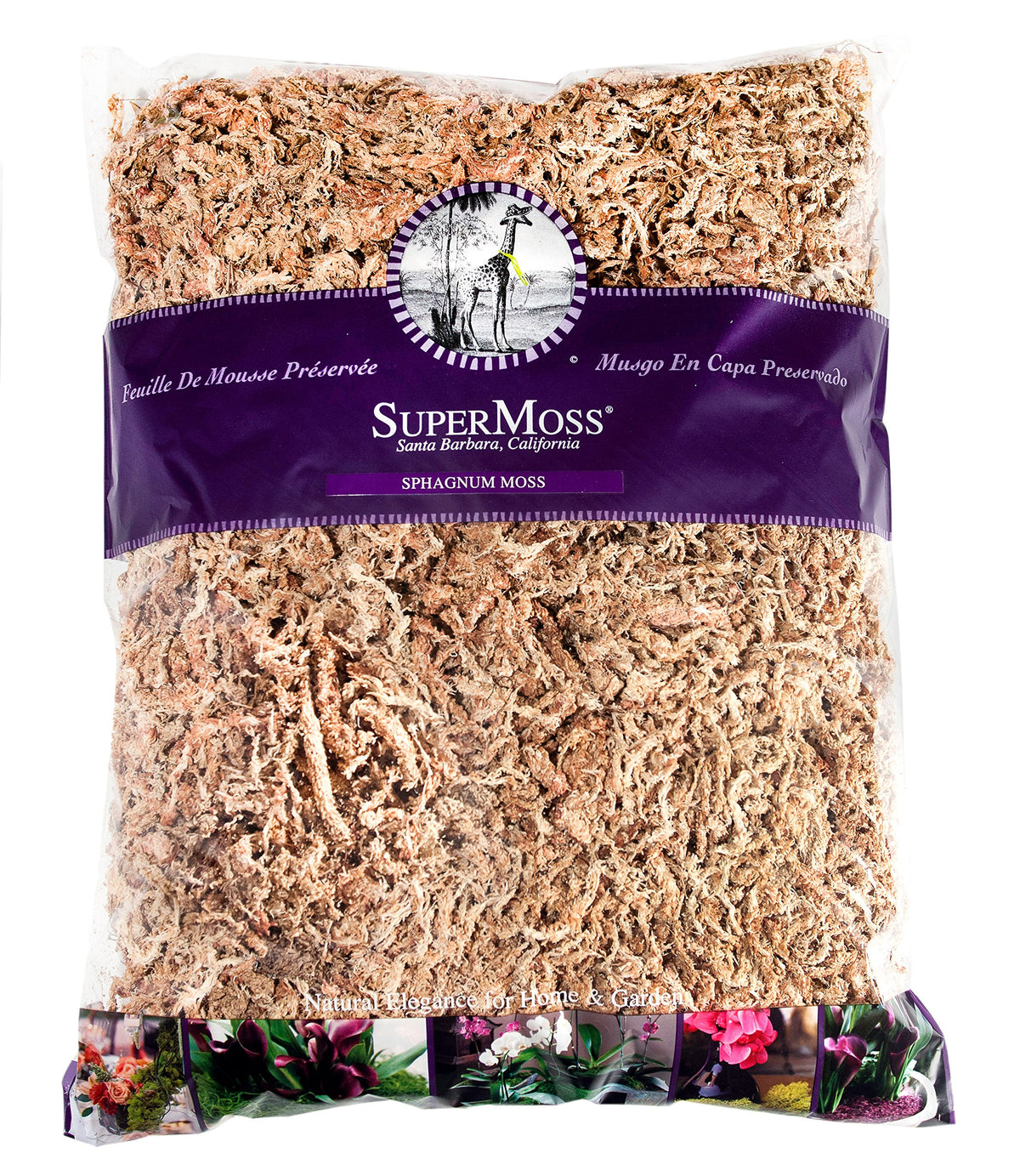SuperMoss empaque frontal mostrando marca y tamaño, facilita identificación rápida