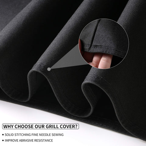 SUPJOYES funda junto a kamado para comparar tamaño y ajuste preciso