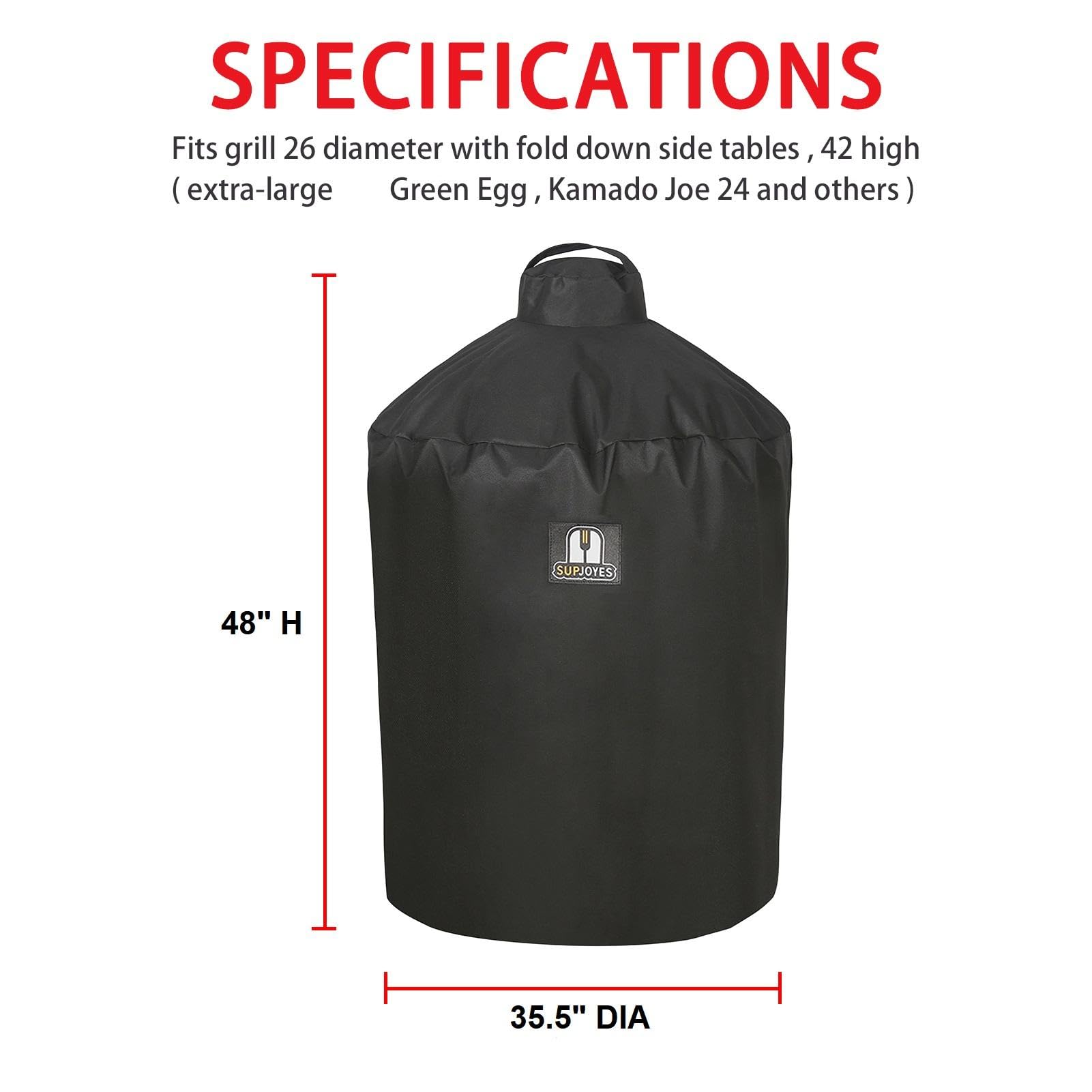 SUPJOYES tejido 600D impermeable resistente a la intemperie