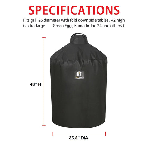 SUPJOYES tejido 600D impermeable resistente a la intemperie