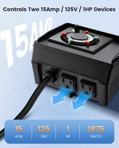 SURAIELEC detalle de la clavija NEMA 5-15R y tomas, instalación sin cableado