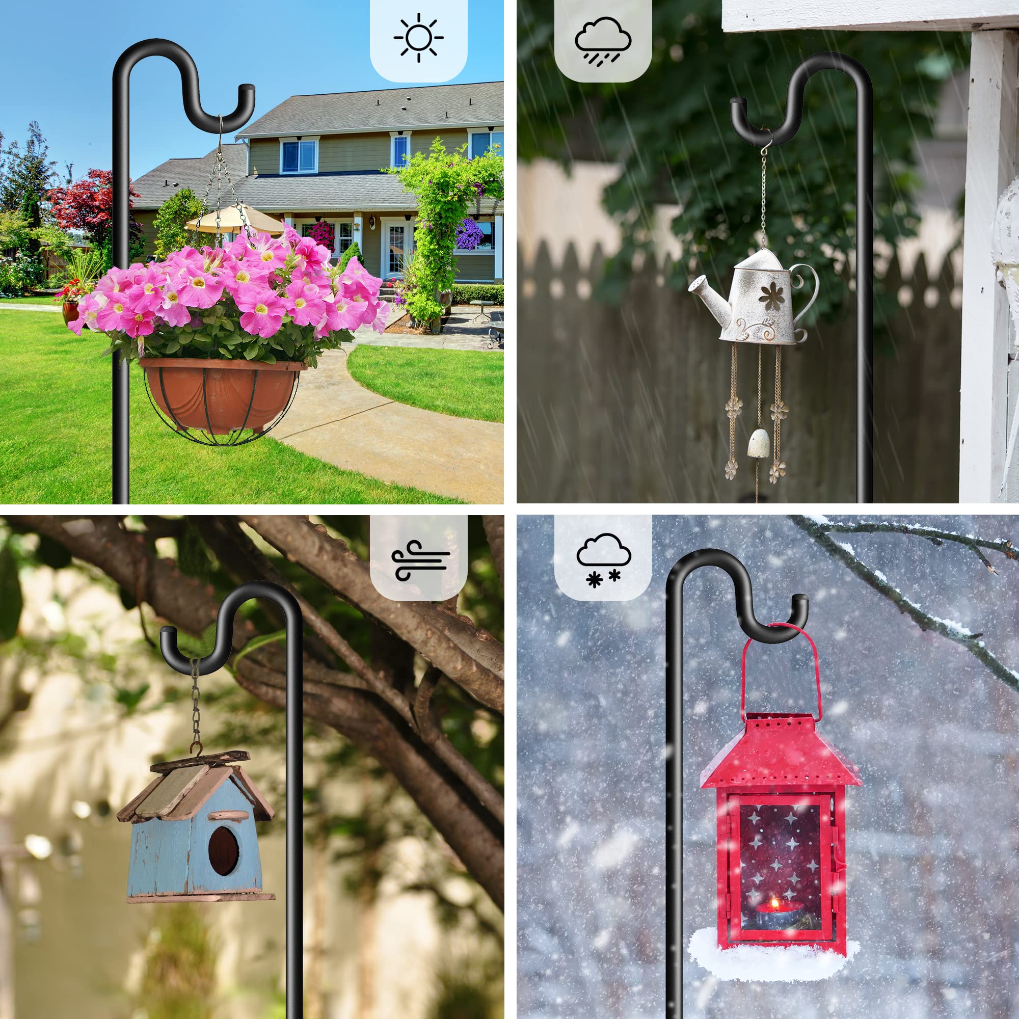 Surprizo comparación de alturas 76, 60 y 44 pulgadas para elegir según necesidad