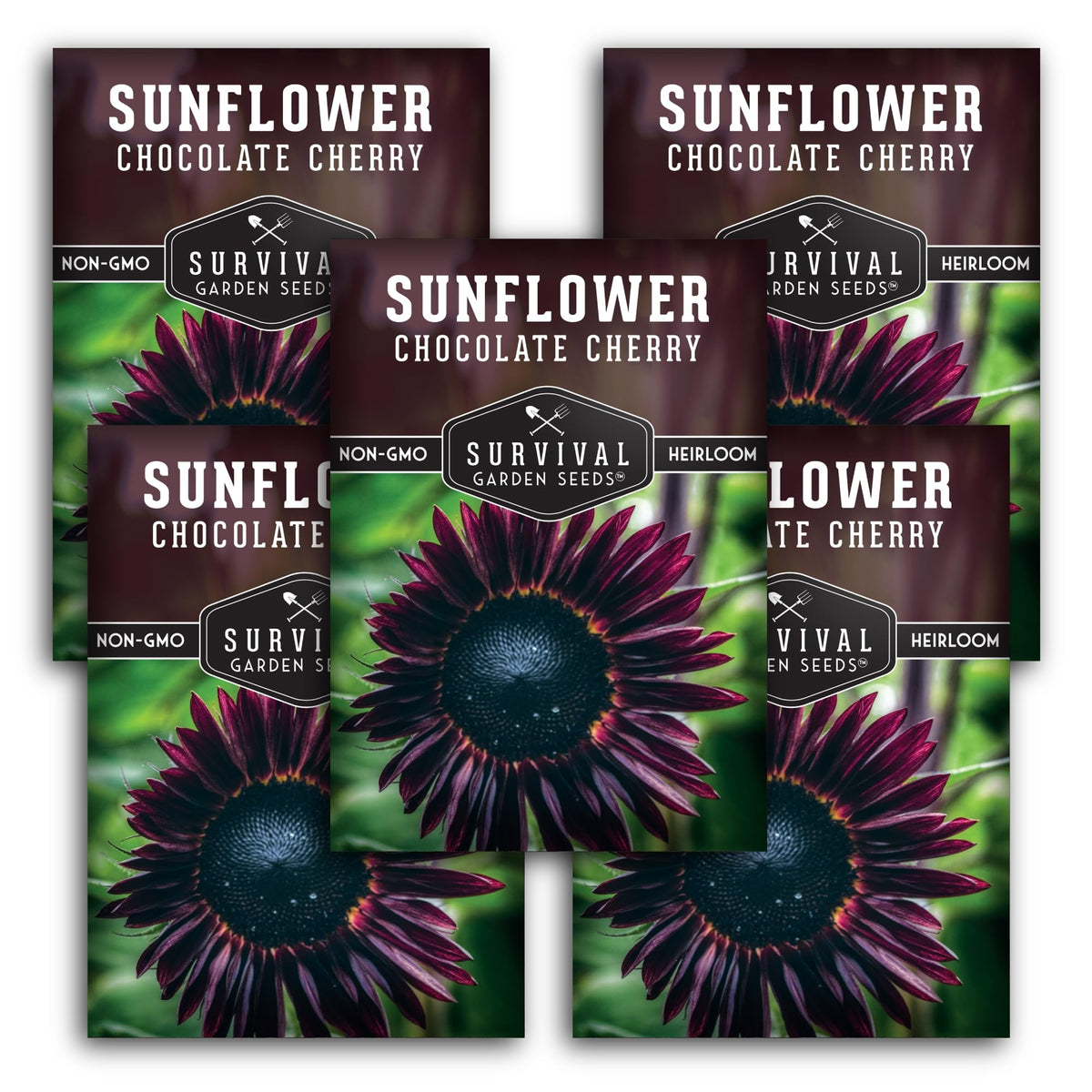 SURVIVAL GARDEN SEEDS paquete frontal muestra beneficios de siembra