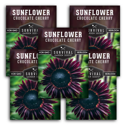 SURVIVAL GARDEN SEEDS paquete frontal muestra beneficios de siembra