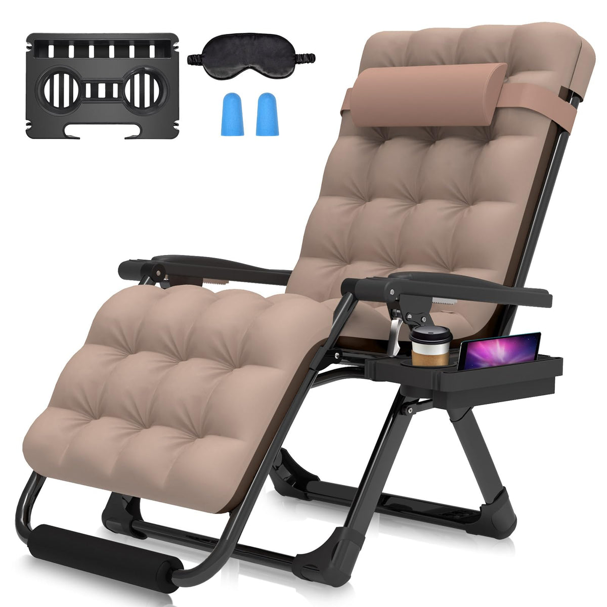 Suteck silla oversized vista frontal mostrando estabilidad y soporte
