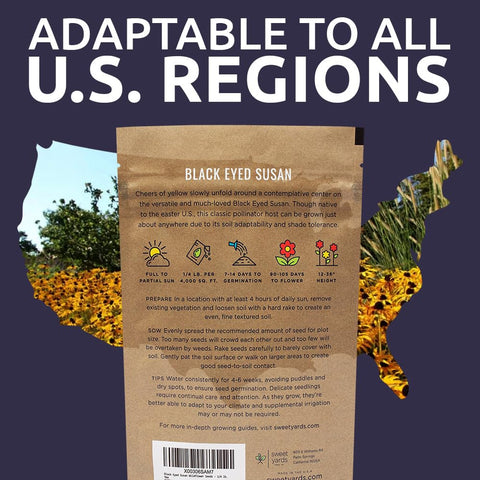 SWEET YARDS uso en proyecto comunitario sembrando pradera floral eficiente
