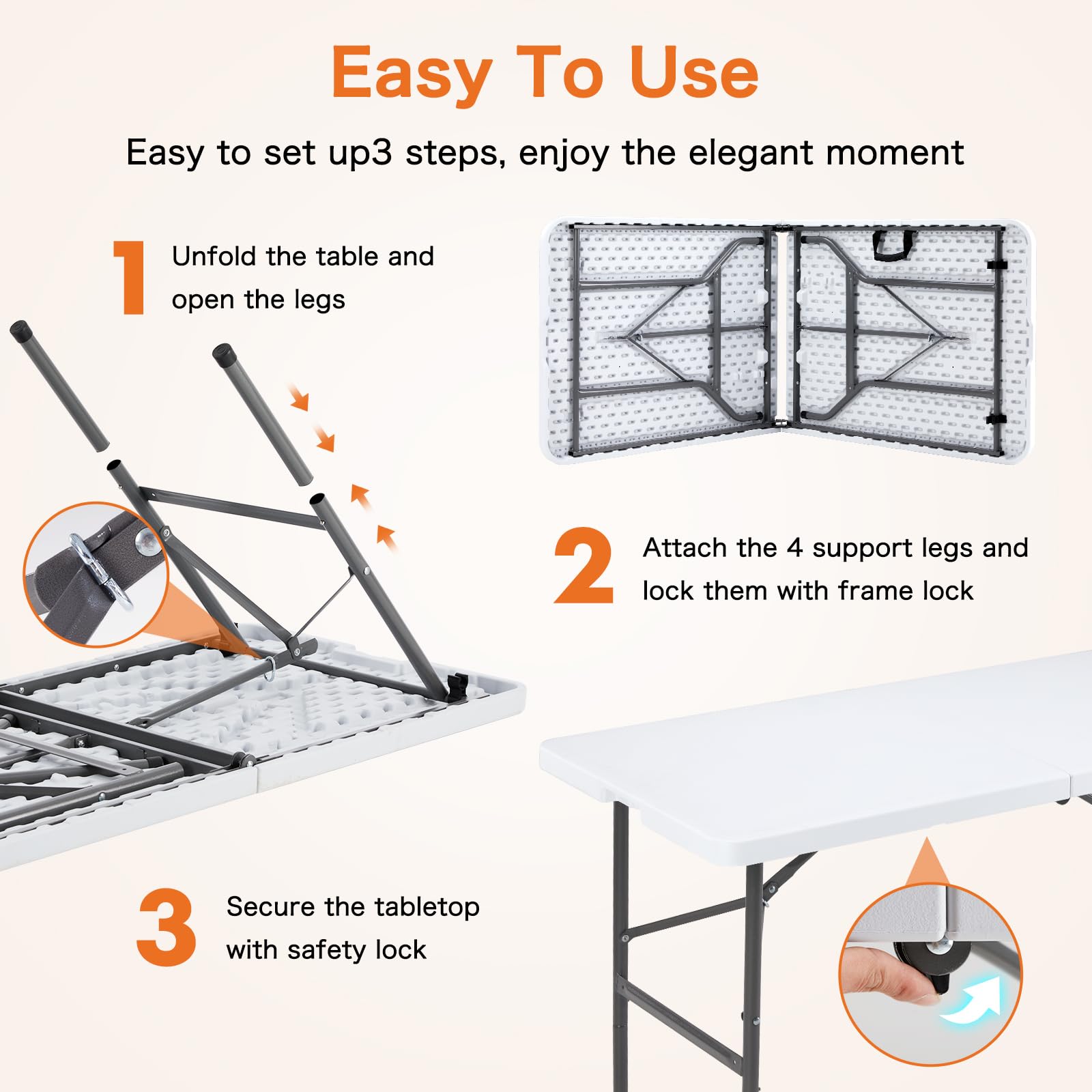 Sweetcrispy etiqueta con materiales indicando durabilidad y resistencia
