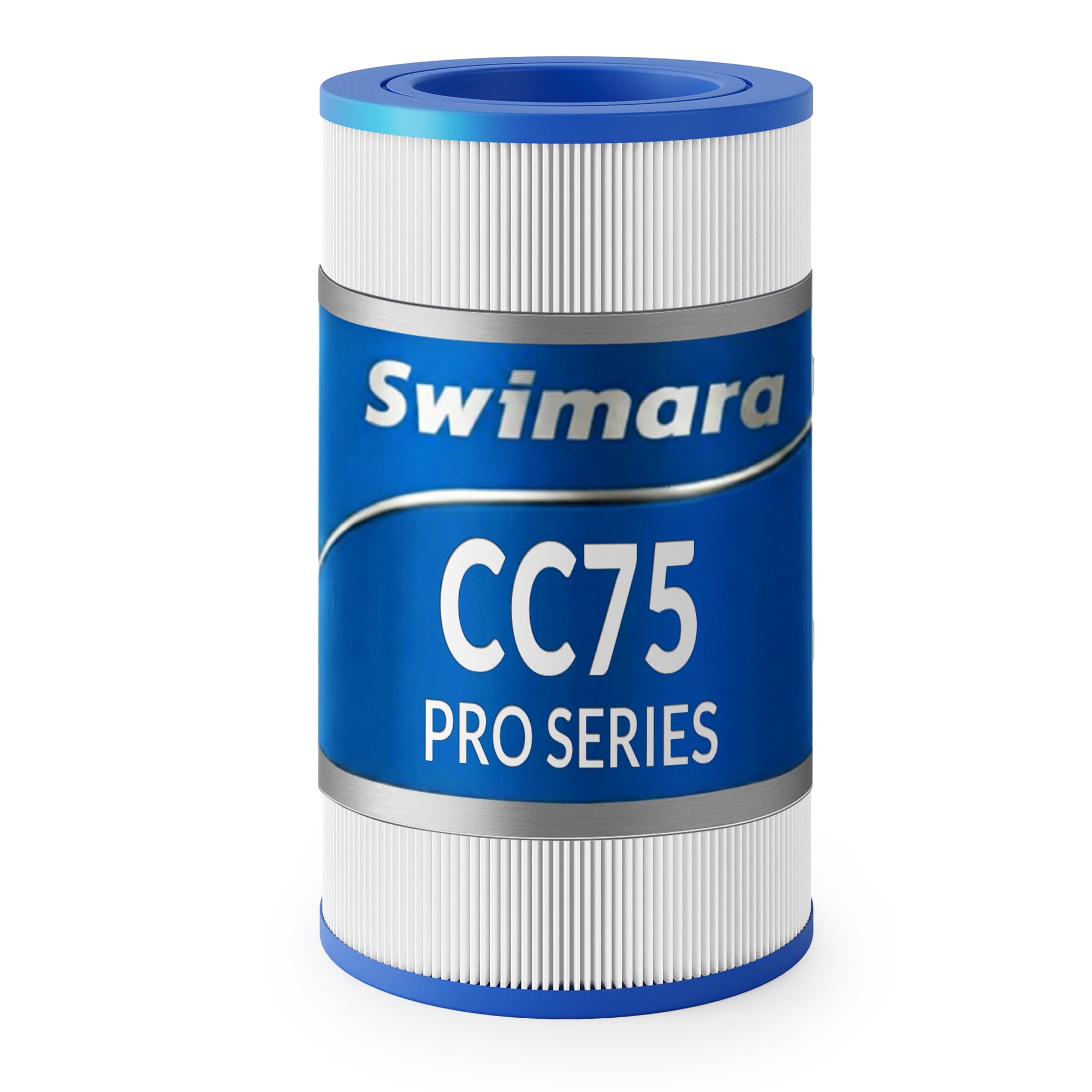 Swimara vista frontal del cartucho compatible CC75 que mejora la filtración