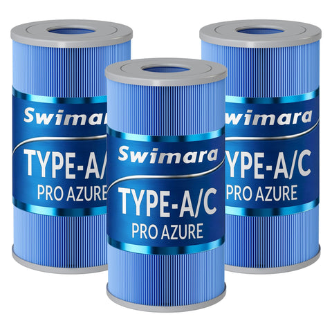 Swimara pack frontal mostrando los tres cartuchos y protección visible