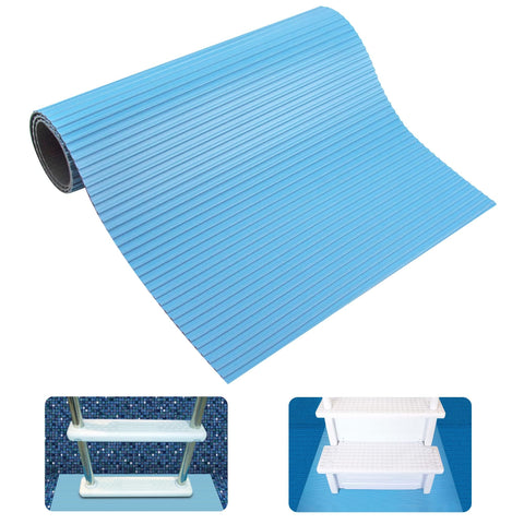 SWIMLINE alfombra frontal 36x36 protege liner sin mover escalera