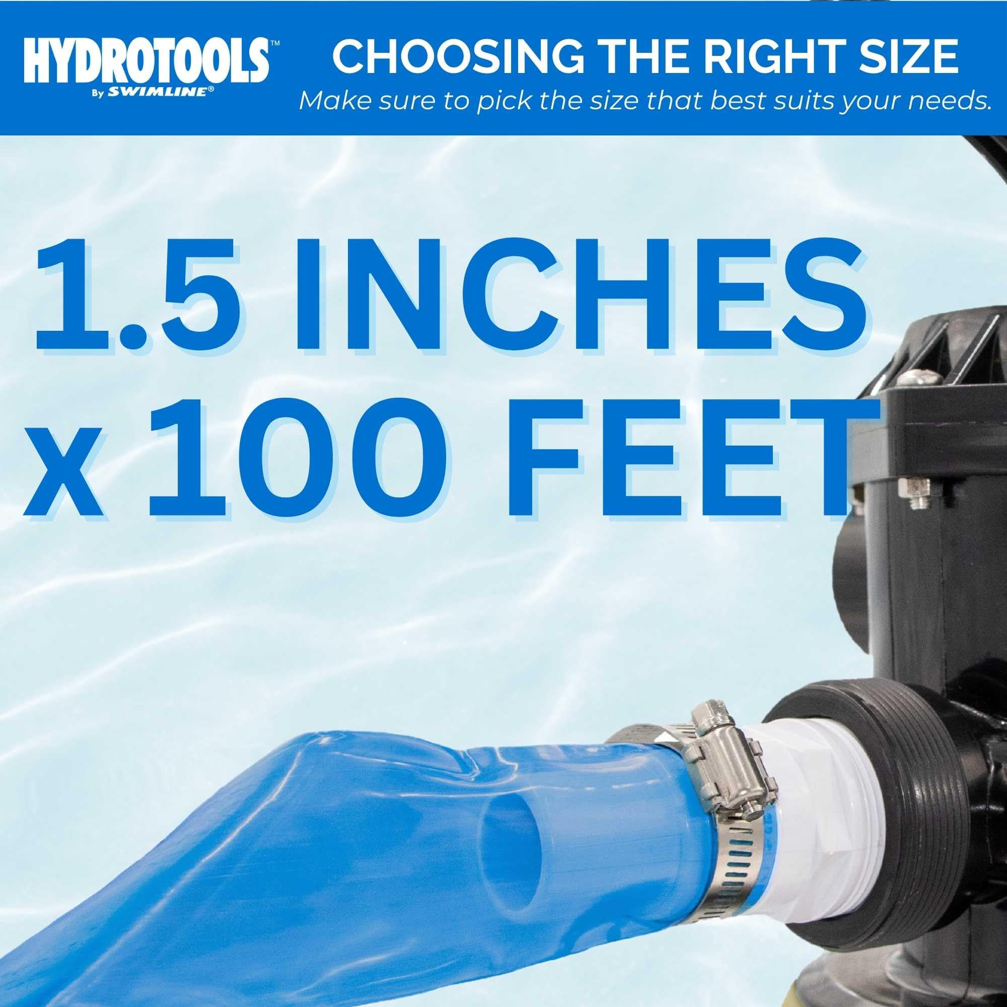 SWIMLINE Hydrotools enrollada plana lista para guardar, ahorro de espacio