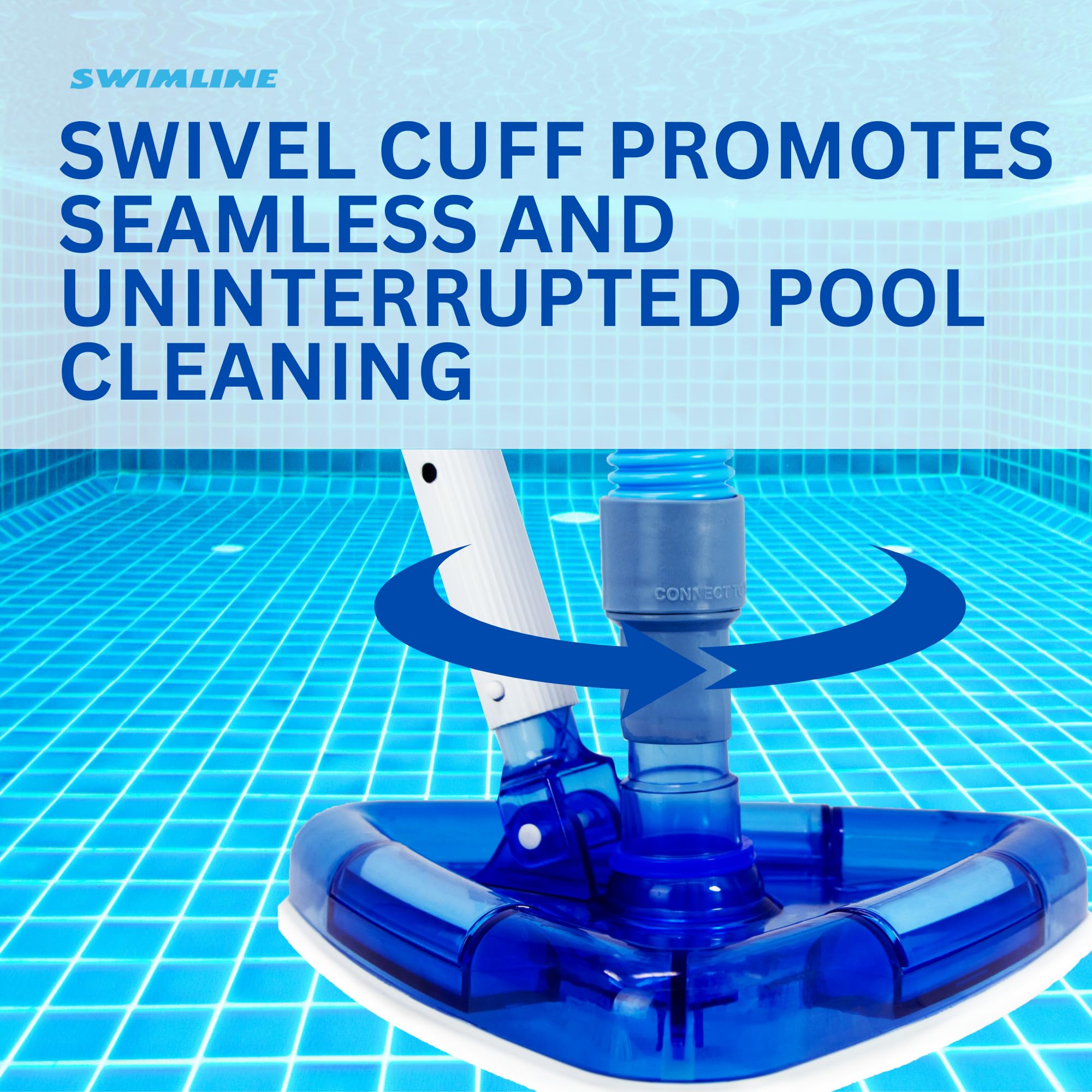 Swimline Hydrotools manguito giratorio antitorceduras, maniobra fluida