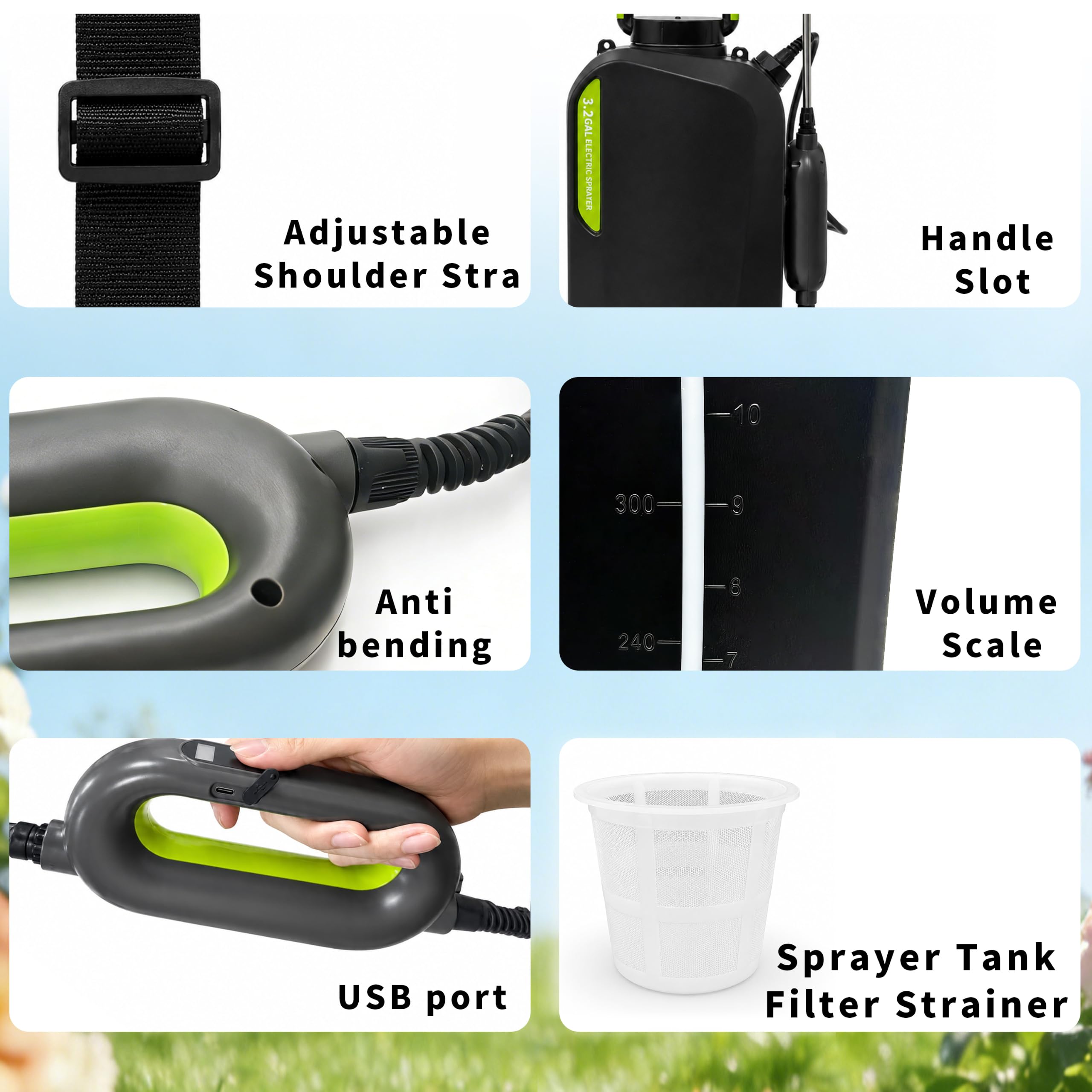 SYITCUN superficie y material del tanque resistente y fácil de limpiar