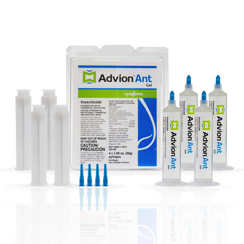 Syngenta Advion Ant Gel vista frontal del tubo, aplicador preciso