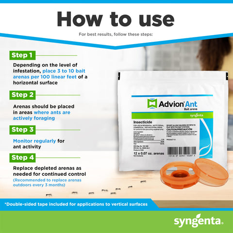 Syngenta Advion arena en cocina demostrando prevención en áreas alimentarias