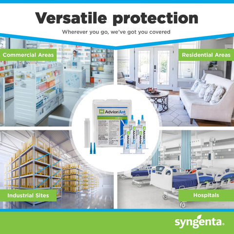 Syngenta Advion gel en ambiente doméstico discreto y sin olor, protección segura