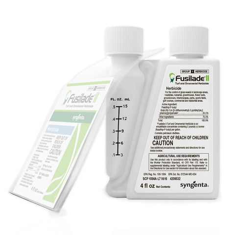 Syngenta Fusilade II frente del envase con información clara y dosificación beneficiosa