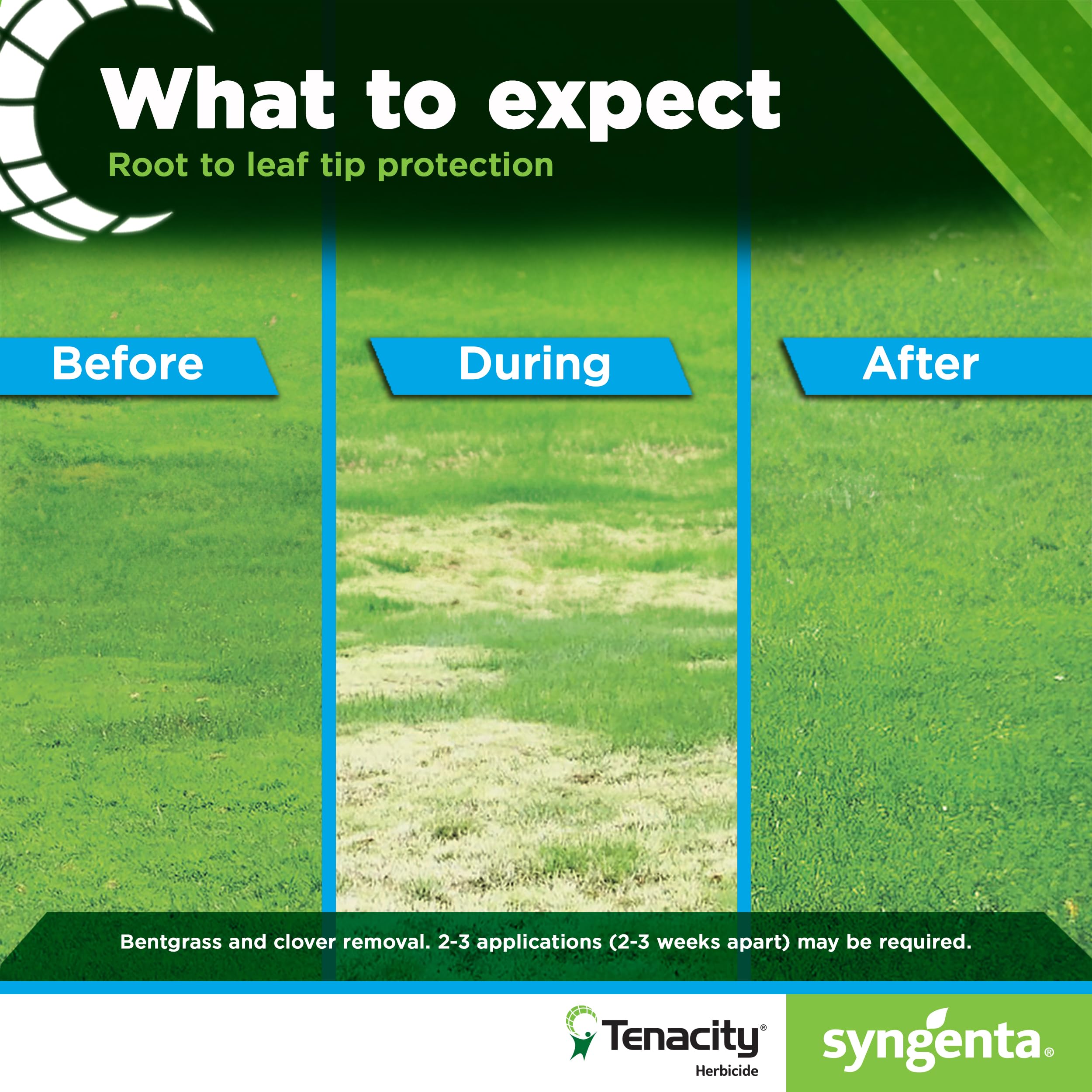 Syngenta Tenacity frasco guardado en estante para larga vida útil si se almacena bien