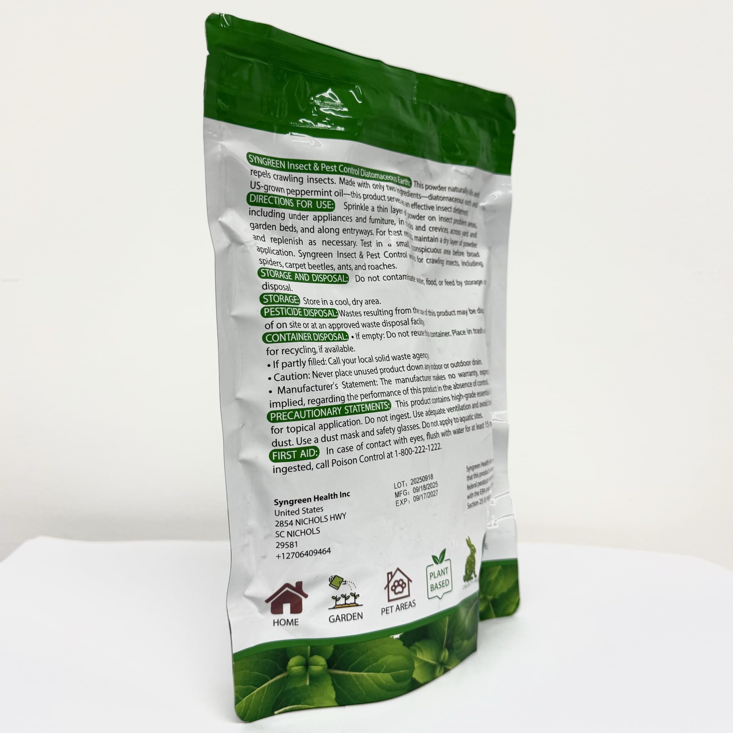 Syngreen producto en cocina familiar, alternativa segura para hogares