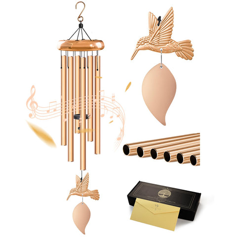 Synhonty campanillas frontal mostrando diseño colibrí y elegancia